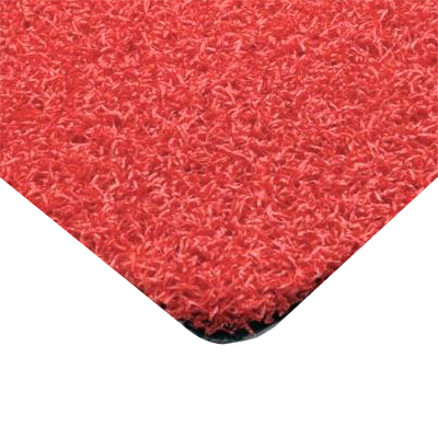 Sports turf for golf, cricket, basketball, jogging, and walking with a bi-color curly texture